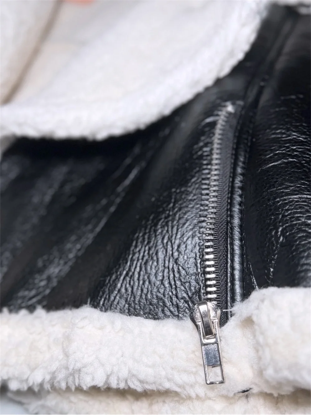 Thats So Fetch Cody Faux Leather Jacket- 6 - Picture 9 of 11